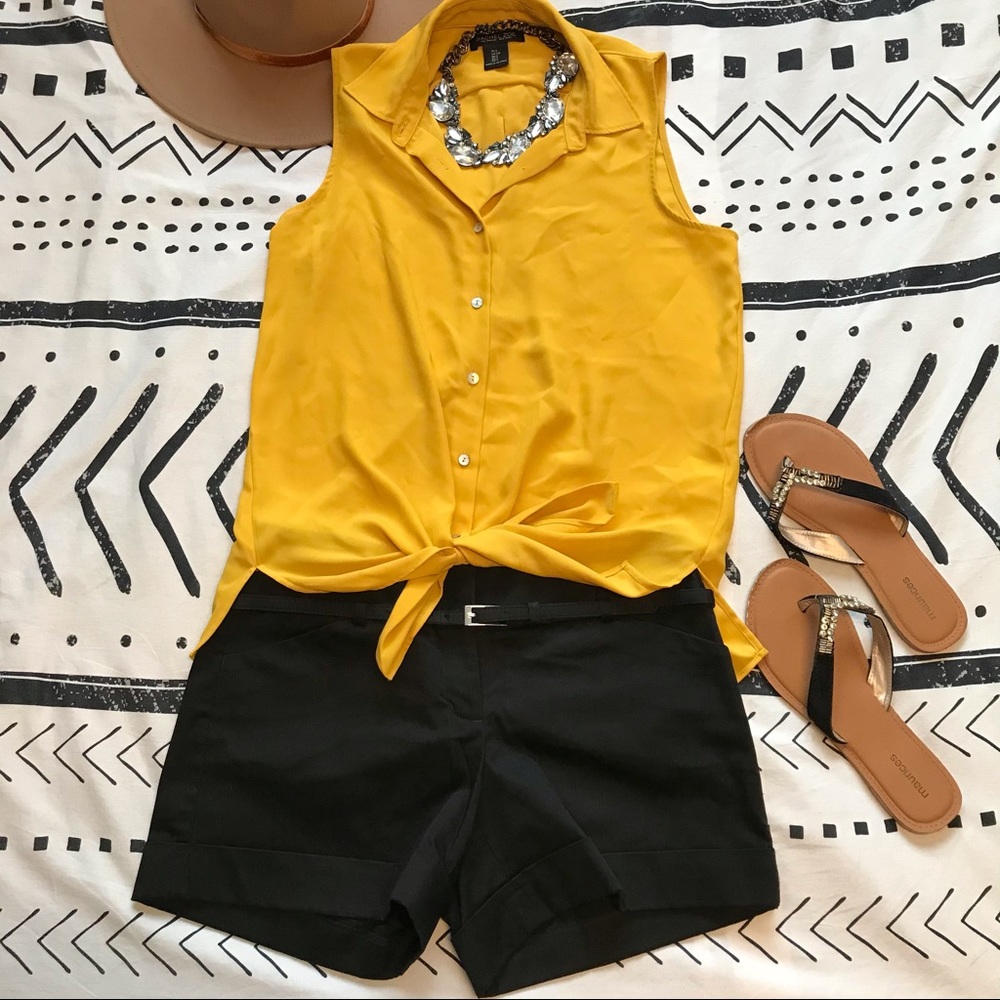 RACHEL ZOE SLEEVELESS CHIFFON TOP